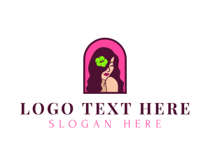 Latina - Beauty Floral Woman logo design