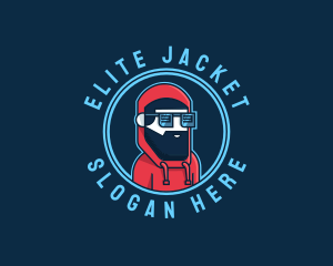 Jacket - Hoodie Gamer Guy logo design