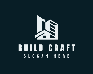 House Building Property  logo design