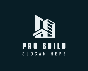 House Building Property  logo design