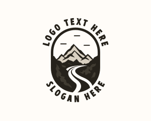 Mountain - Outdoor Travel Adventure logo design