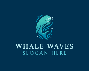 Whale - Sea Ocean Whale logo design