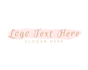 Stylist - Beauty Company Watercolor logo design