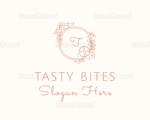 Marigold Flower Wedding Planner Logo