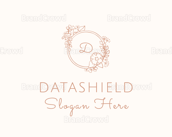 Marigold Flower Wedding Planner Logo