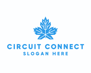 Circuit - Circuit Maple Software logo design