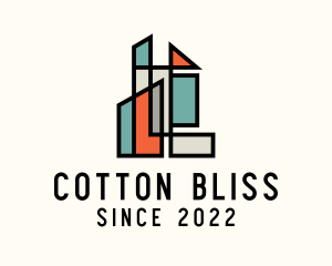 Stained Glass Building logo design