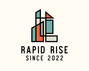 Stained Glass Building logo design