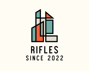 Stained Glass Building logo design