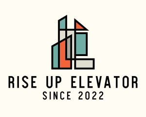 Stained Glass Building logo design