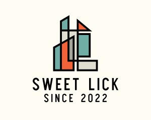 Stained Glass Building logo design