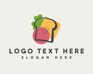 Sandwich - Fresh Sandwich Snack logo design