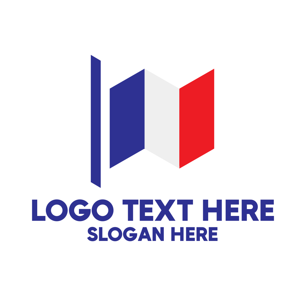 Geometric French Flag Logo | BrandCrowd Logo Maker