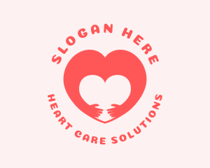 Hug Heart Cooperative logo design