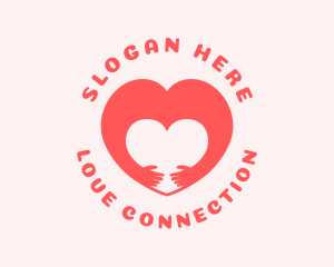 Hug Heart Cooperative logo design