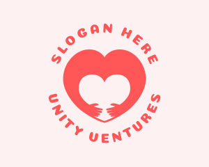 Cooperative - Hug Heart Cooperative logo design