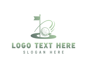 Golfing - Varsity Golf Sports logo design