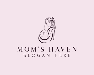 Maternity Childcare Parenting logo design