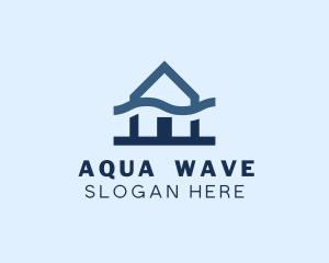 House Wave Realty logo design