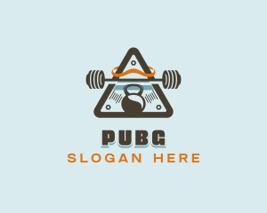 Training - Gym Fitness Bodybuilding logo design