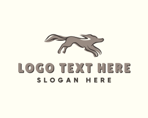 Dog Training - Pet Dog Run logo design