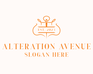 Needle Thread Tailoring logo design