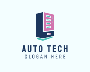 Automatic - Food Vending Machine logo design