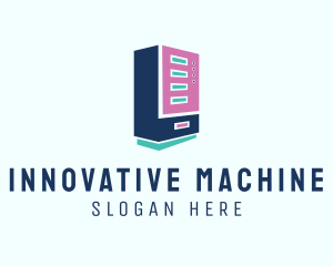 Food Vending Machine logo design