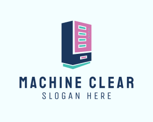 Food Vending Machine logo design