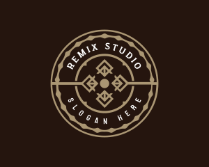 Geometric Jewelry Studio logo design