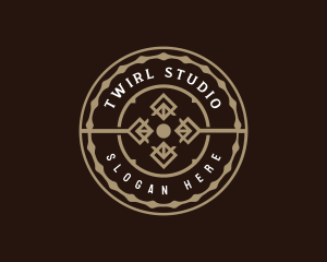 Geometric Jewelry Studio logo design