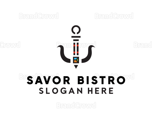 Seafood Anchor Restaurant Logo