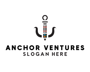 Anchor - Seafood Anchor Restaurant logo design