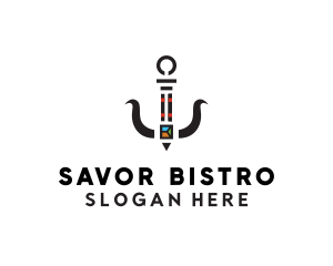 Restaurant - Seafood Anchor Restaurant logo design