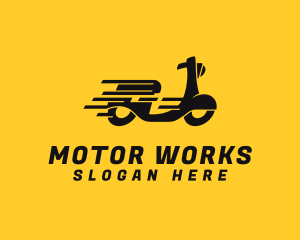 Motor - Express Delivery Motor logo design