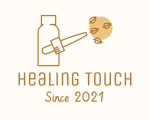 Natural Healing OIl logo design