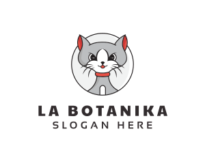 Cute Cat Veterinary Logo