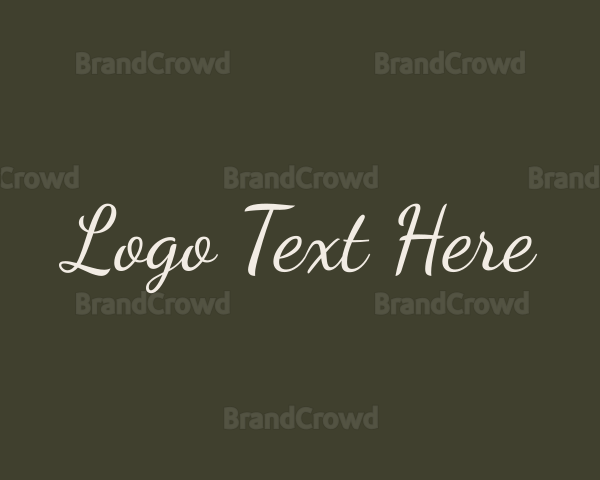 Luxury Script Business Logo