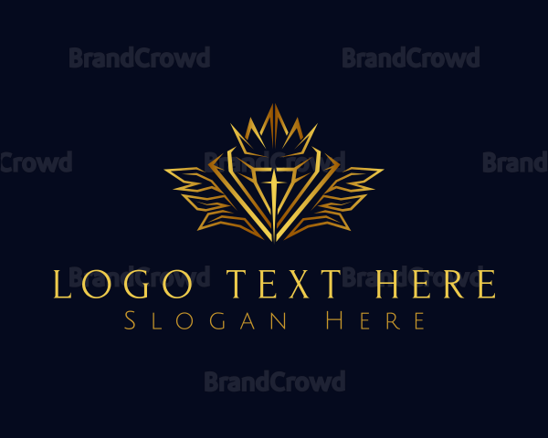 Crown Diamond Jewelry Logo