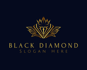 Crown Diamond Jewelry logo design