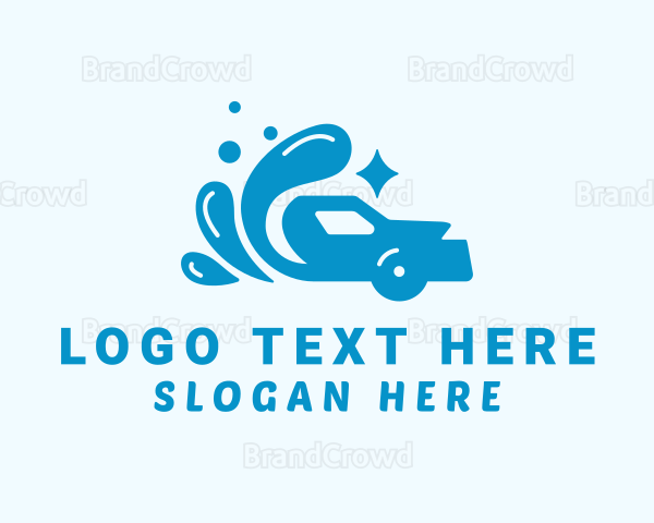 Cleaning Droplet Car Logo