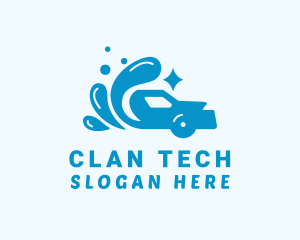 Cleaning Droplet Car Logo