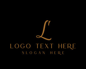 Elegant - Glamourous Clothing Boutique logo design