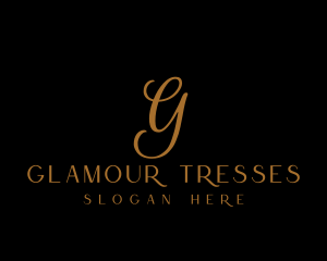 Glamourous Clothing Boutique logo design