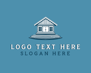 House - House Porch Entrance logo design