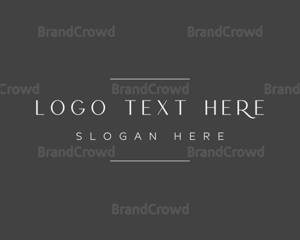 Elegant Style Wordmark Logo