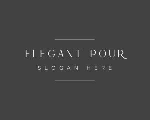 Elegant Style Wordmark logo design