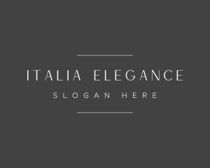 Elegant Style Wordmark logo design