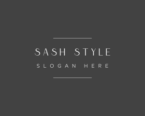 Elegant Style Wordmark logo design