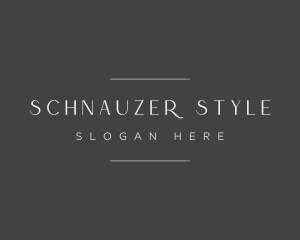 Elegant Style Wordmark logo design